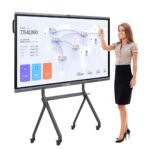 PANTALLA INTERACTIVA INTELIGENTE  POS-STAR XSKB-86 DE 86" 4K ANDROID 14 CAMARA 48MP / 8 MICROFONOS /WIFI 5G/HDMI/USB